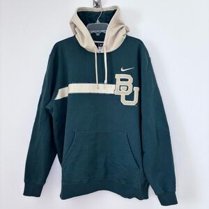 Nike Baylor University Hoodie L • Varsity Chenille BU Game Day Streetwear‎